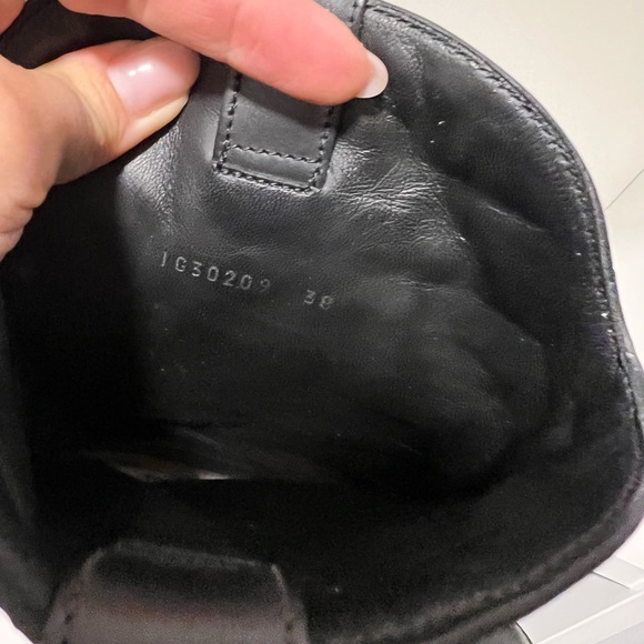 Chanel Star Leather Moto Boots, size 38 - Picture 8 of 8